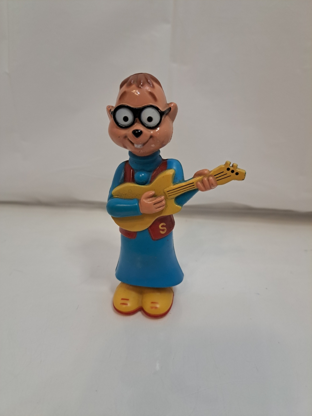 Vintage Alvin and the Chipmunks  1983 Wind Up Toy Simon Band 5" Working